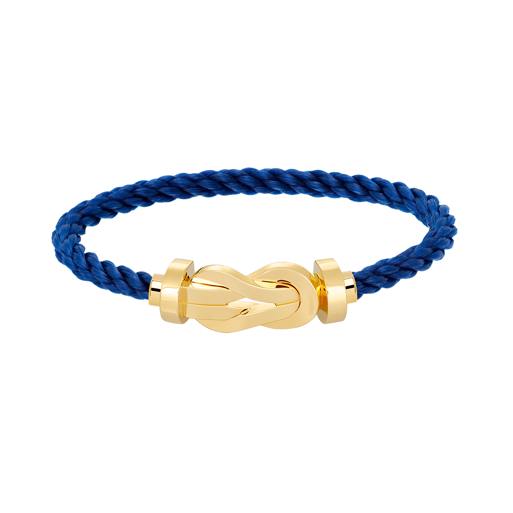 ??Loco?¡¥CHANCE LARGE 8 FIGURE BUCKLE NO DIAMOND BRACELET GOLD
