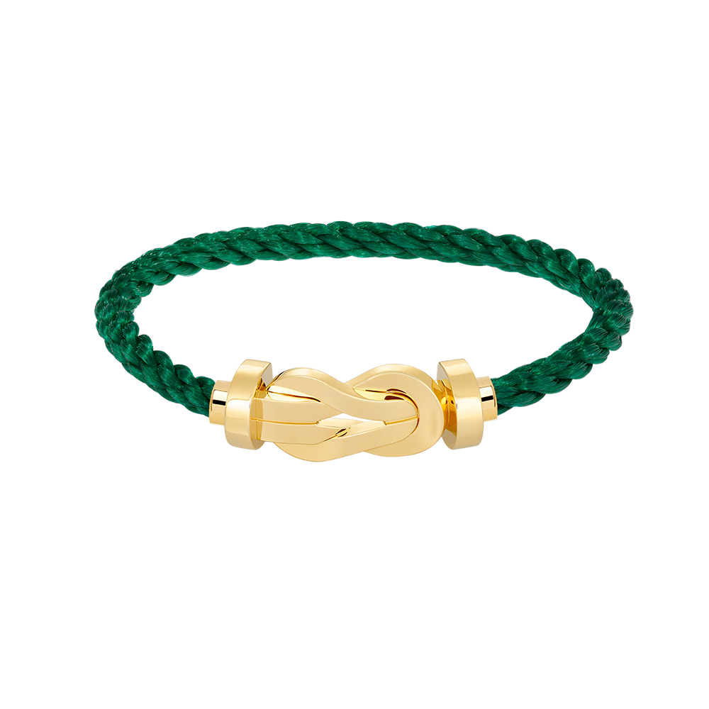 ??Loco?¡¥CHANCE LARGE 8 FIGURE BUCKLE NO DIAMOND BRACELET GOLD