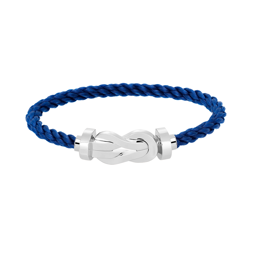 ??Loco?¡¥CHANCE LARGE 8 FIGURE BUCKLE NO DIAMOND BRACELET SILVER