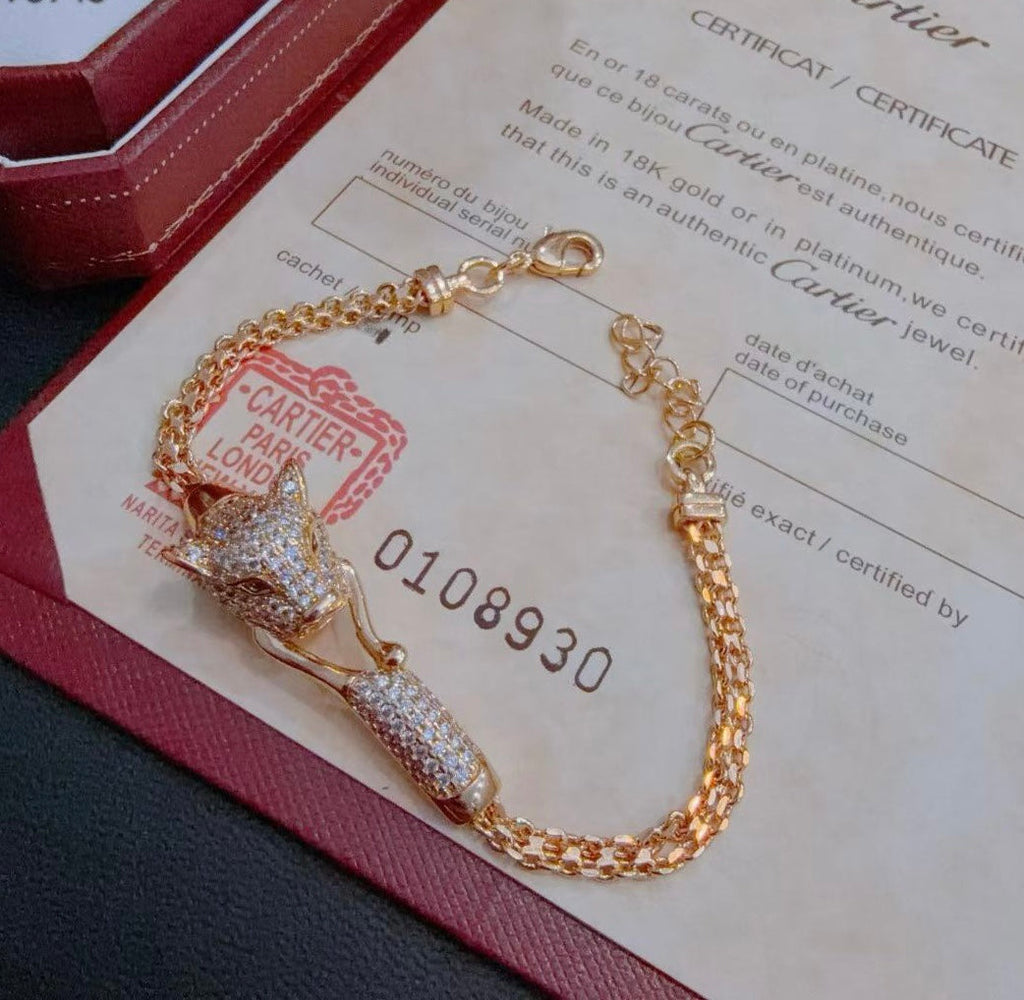 ??Loco?¡¥ PANTHERE  BRACELET DIAMONDS