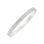??Loco?¡¥HM KELLY BRACELET IN SILVER AND FULL PAVE DIAMOND