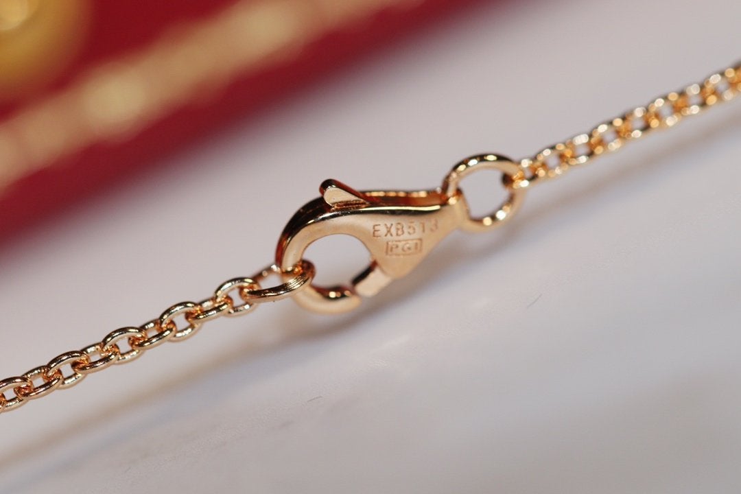 ??Loco?¡¥LOVE NECKLACE PINK GOLD AND SILVER