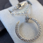 ??Loco?¡¥JUSTE NECKLACE SILVER DIAMONDS