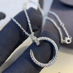 ??Loco?¡¥JUSTE NECKLACE SILVER DIAMONDS