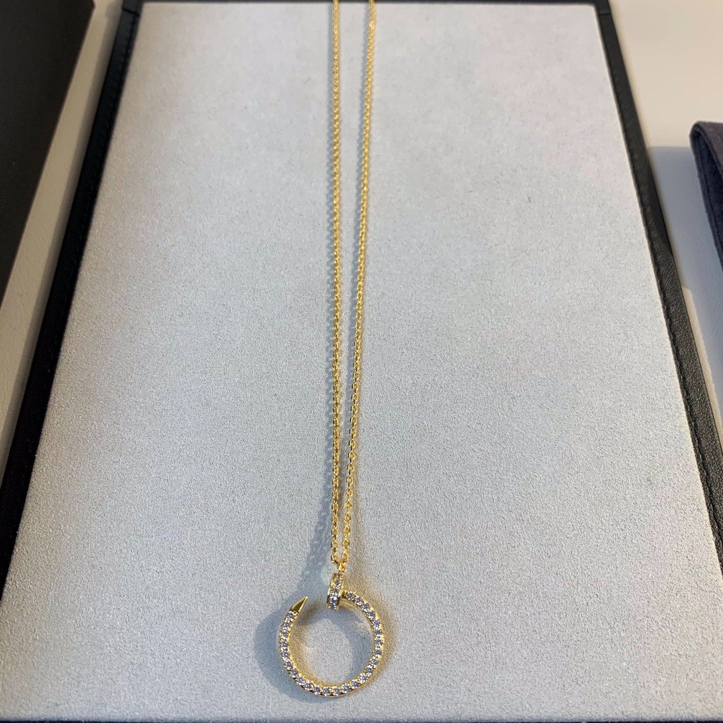 ??Loco?¡¥JUSTE NECKLACE GOLD DIAMONDS