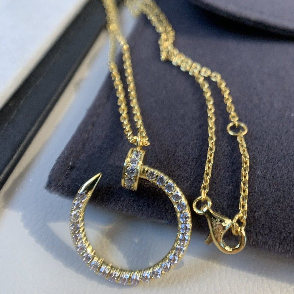 ??Loco?¡¥JUSTE NECKLACE GOLD DIAMONDS