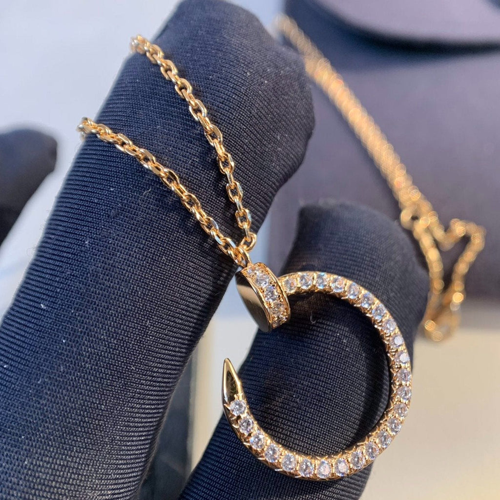 ??Loco?¡¥JUSTE NECKLACE PINK GOLD DIAMONDS