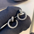 ??Loco?¡¥JUSTE EARRINGS SILVER DIAMONDS