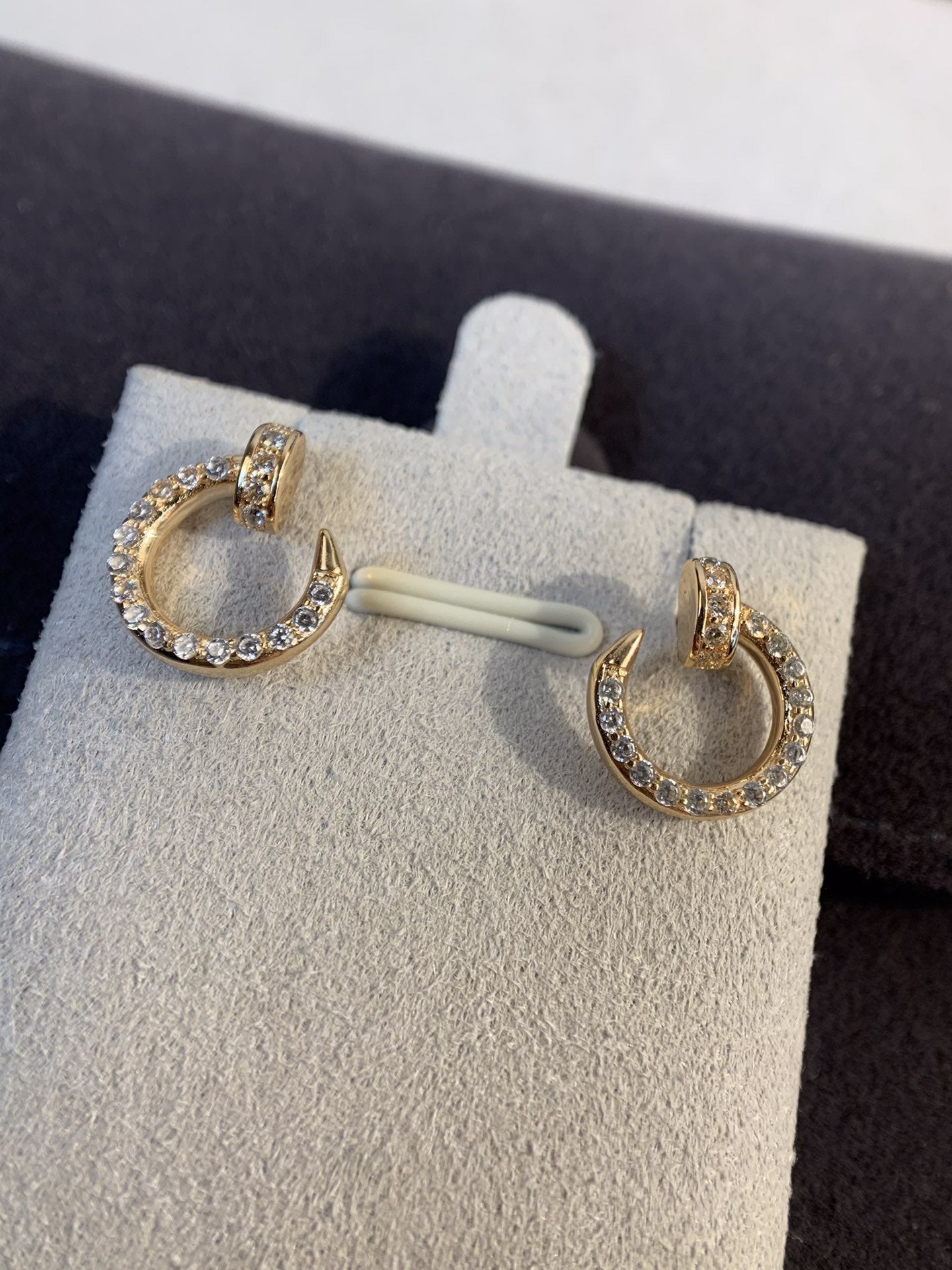 ??Loco?¡¥JUSTE EARRINGS GOLD DIAMONDS