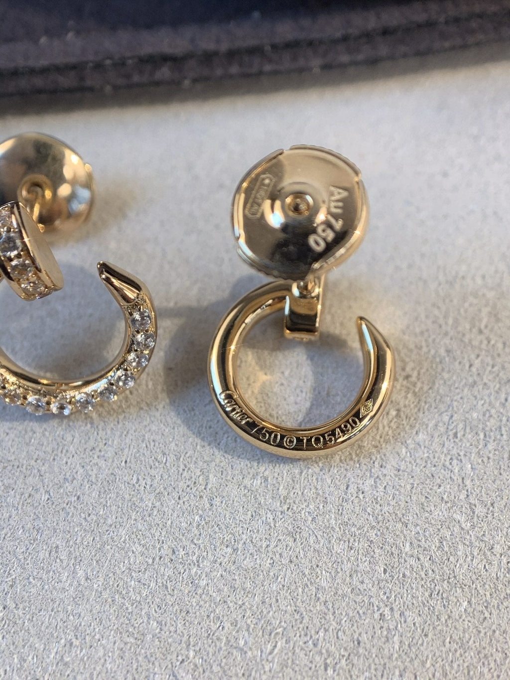??Loco?¡¥JUSTE EARRINGS GOLD DIAMONDS
