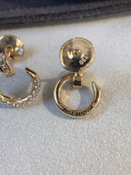 ??Loco?¡¥JUSTE EARRINGS GOLD DIAMONDS