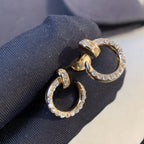 ??Loco?¡¥JUSTE EARRINGS GOLD DIAMONDS