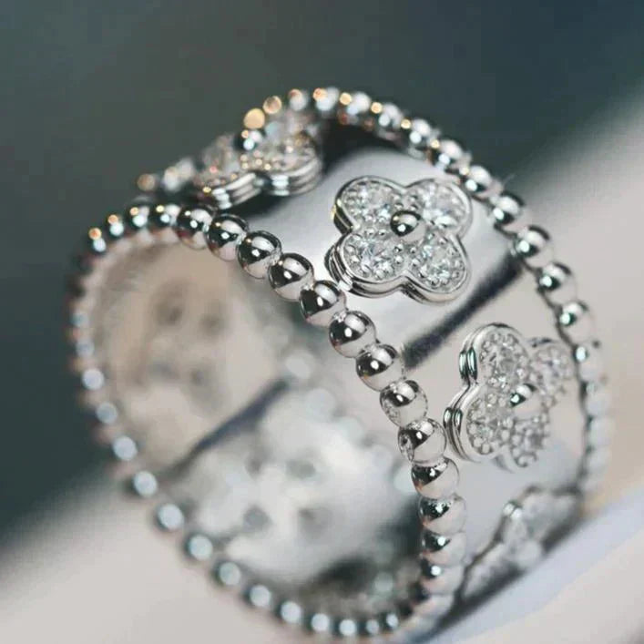 ??Loco?¡¥CLOVER KALEIDOSCOPE RING 10MM