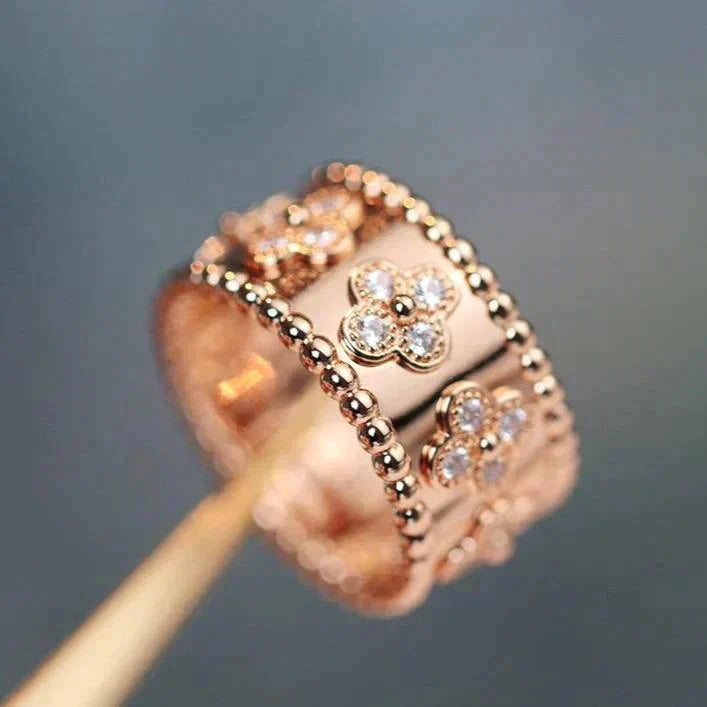 ??Loco?¡¥CLOVER KALEIDOSCOPE RING 10MM