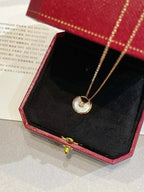 ??Loco?¡¥AMULETTE ROSE GOLD MOP NECKLACE