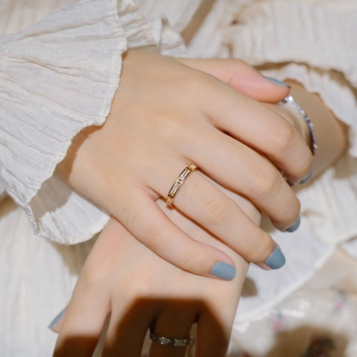 ??Loco?¡¥LOVE RING 2.65MM DIAMOND