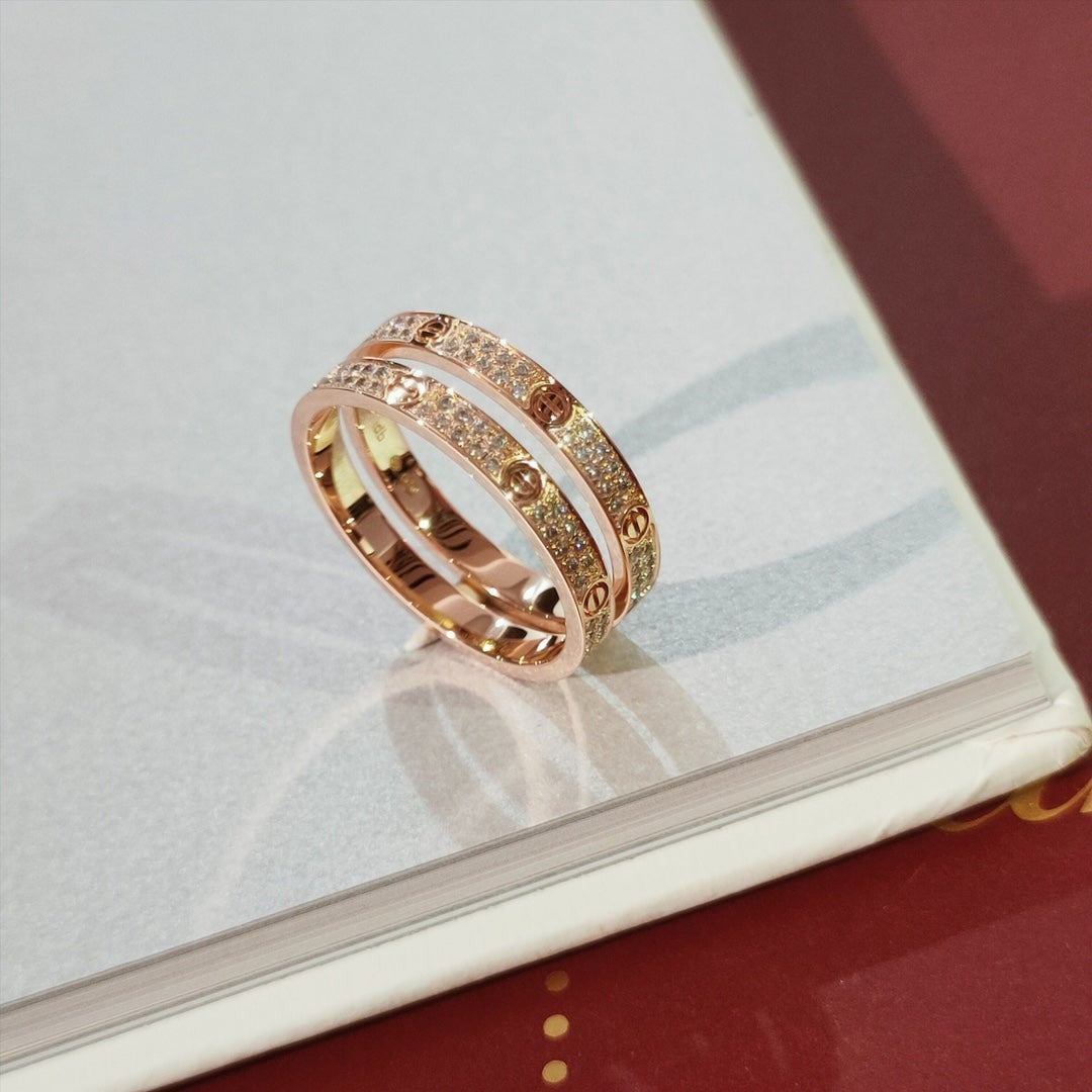 ??Loco?¡¥LOVE RING 2.65MM DIAMOND