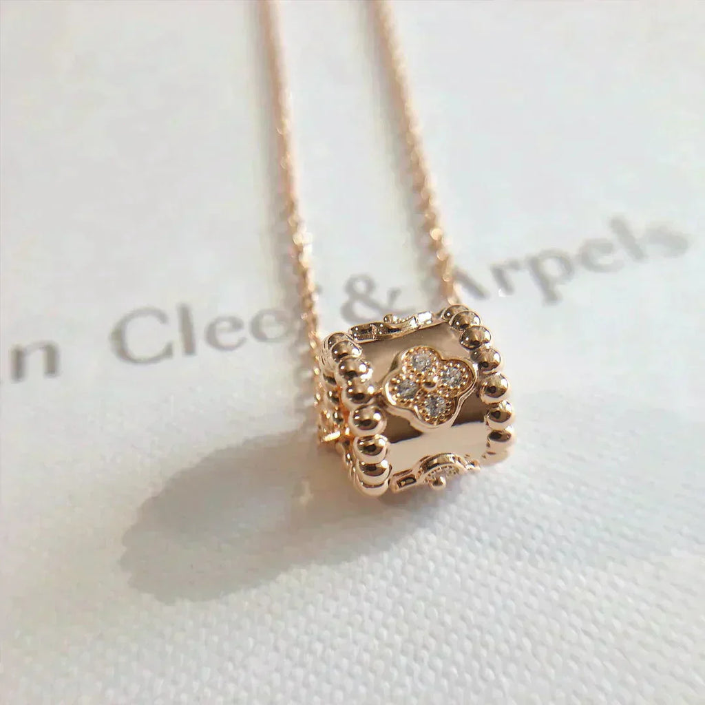 ??Loco?¡¥PERLEE PEDANT NECKLACE GOLD / ROSE GOLD
