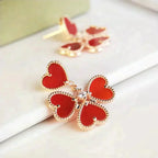 ??Loco?¡¥SWEET CLOVER CARNELIAN EARRINGS
