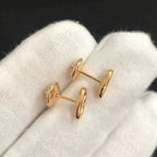 ??Loco?¡¥CHAINE SMALL EARRINGS GOLD AND SILVER