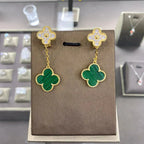 ??Loco?¡¥CLOVER  2 MOTIFS  DIAMOND  EARRINGS (MULTIPLE CHOICES?¡ä