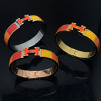 ??Loco?¡¥H BRACELET ORANGE RAINBOW CERAMIC