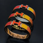 ??Loco?¡¥H BRACELET ORANGE RAINBOW CERAMIC