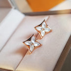 ??Loco?¡¥STAR MOP PINK GOLD EARRINGS