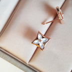 ??Loco?¡¥STAR MOP PINK GOLD EARRINGS