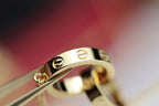 ??Loco?¡¥LOVE NECKLACE DOUBLE RING GOLD