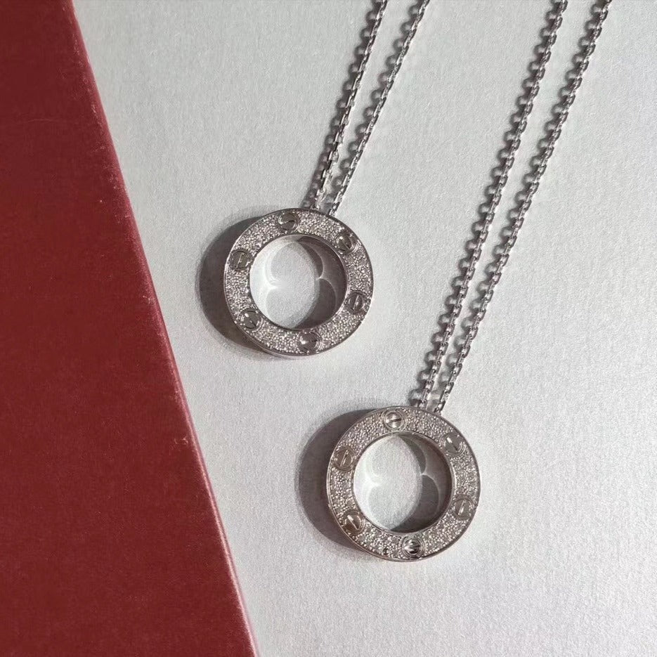 ??Loco?¡¥LOVE NECKLACE ADJUSTABLE SILVER