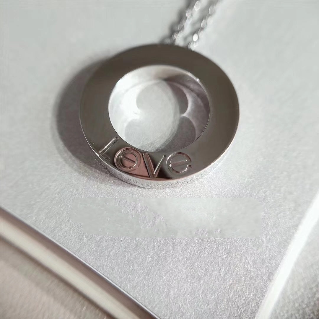 ??Loco?¡¥LOVE NECKLACE ADJUSTABLE SILVER