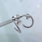 ??Loco?¡¥JUSTE EARRINGS 12.75MM SILVER DIAMOND