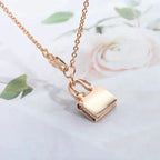 ??Loco?¡¥AMULETTE PEDANT ROSE GOLD NECKLACE