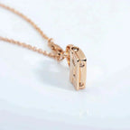 ??Loco?¡¥AMULETTE PEDANT ROSE GOLD NECKLACE