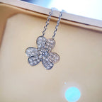 ??Loco?¡¥CLOVER DIAMOND NECKLACE SILVER