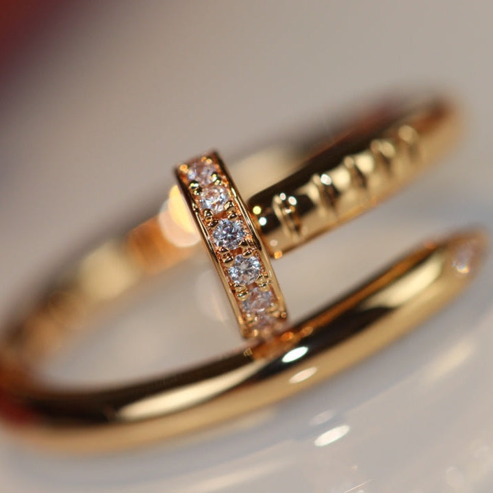 ??Loco?¡¥JUSTE RING 2.65MM GOLD DIAMOND