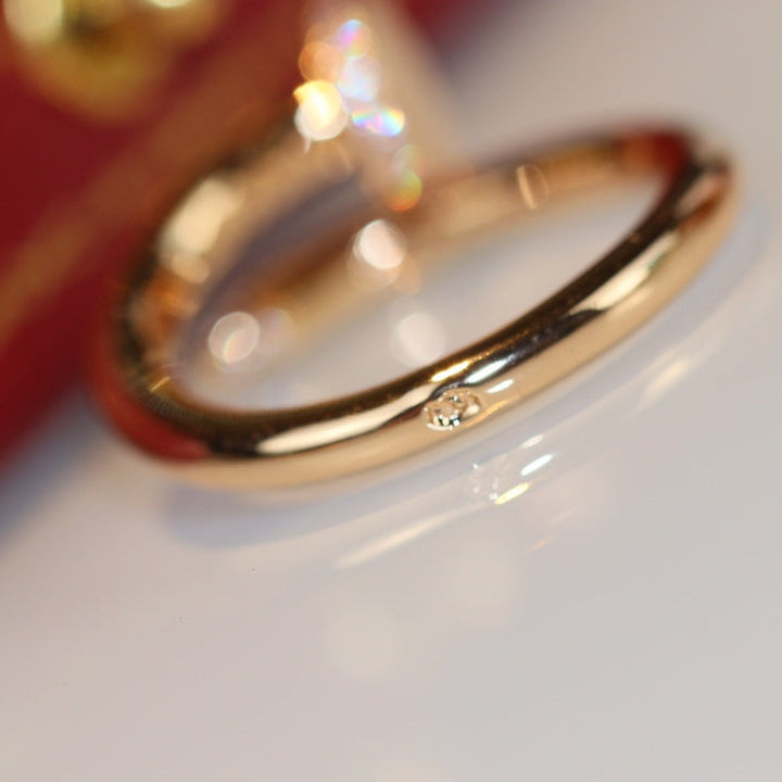 ??Loco?¡¥JUSTE RING 2.65MM GOLD DIAMOND