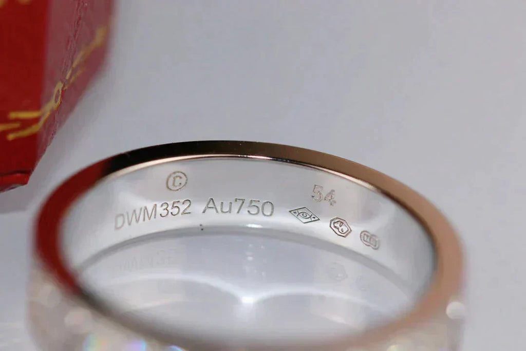 ??Loco?¡¥LOVE RING 3.6MM DIAMOND PAVED