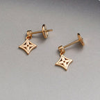 ??Loco?¡¥STAR EARRINGS GOLD