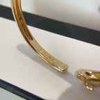 ??Loco?¡¥PANTHERE GOLD DIAMOND OPEN BRACELET