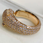 ??Loco?¡¥PANTHERE PINK GOLD DIAMOND RING