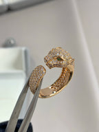 ??Loco?¡¥PANTHERE PINK GOLD DIAMOND RING