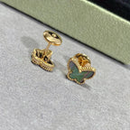 ??Loco?¡¥BUTTERFLY DARK MOP  EARRINGS