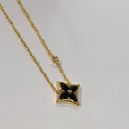 ??Loco?¡¥STAR BLACK MOP NECKLACE