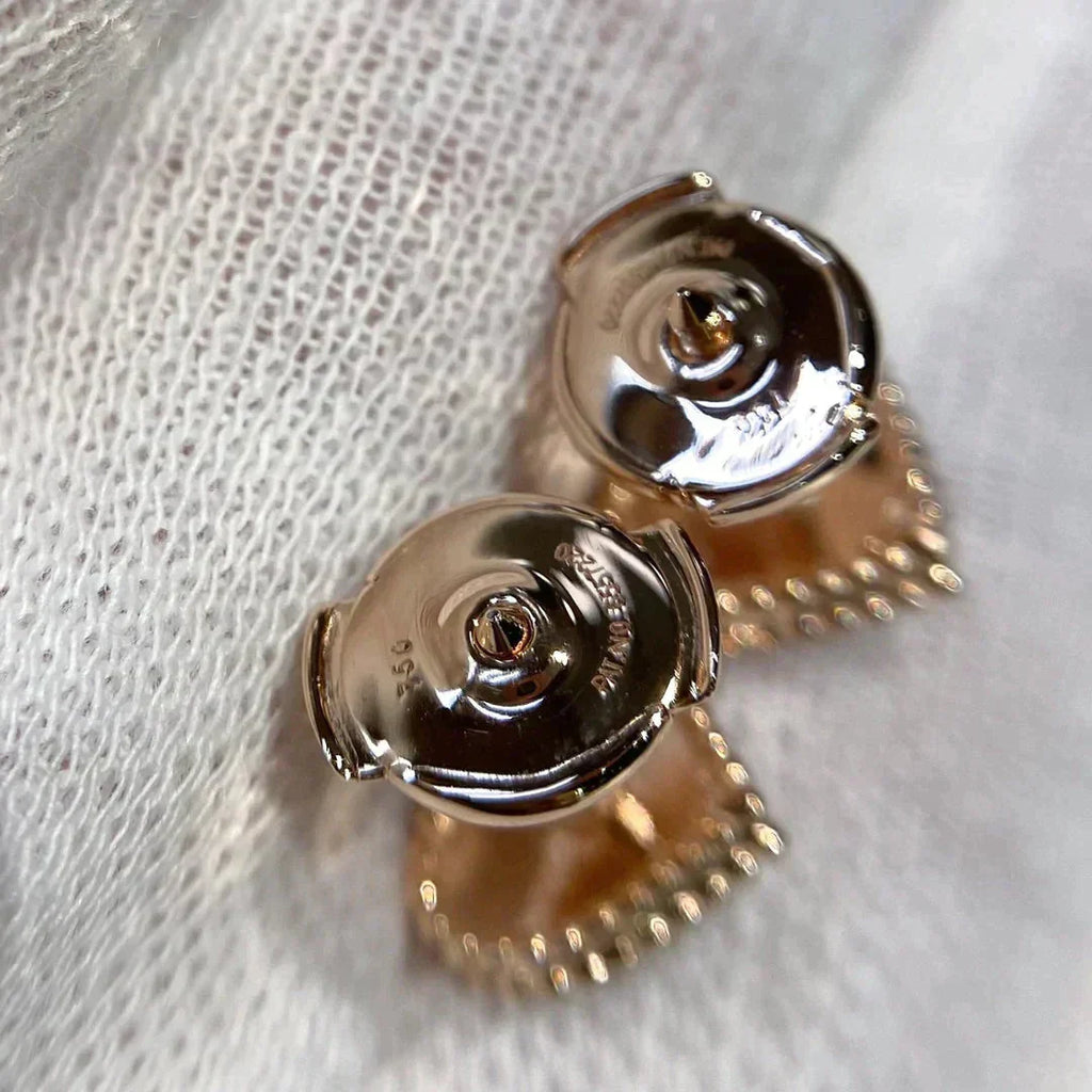 ??Loco?¡¥HEART CARNELIAN STUD EARRINGS