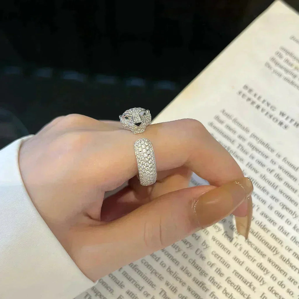 ??Loco?¡¥PANTHERE 5.5MM ALL DIAMOND RING