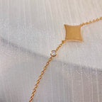 ??Loco?¡¥COLOR STAR PINK GOLD DIAMOND BRACELET