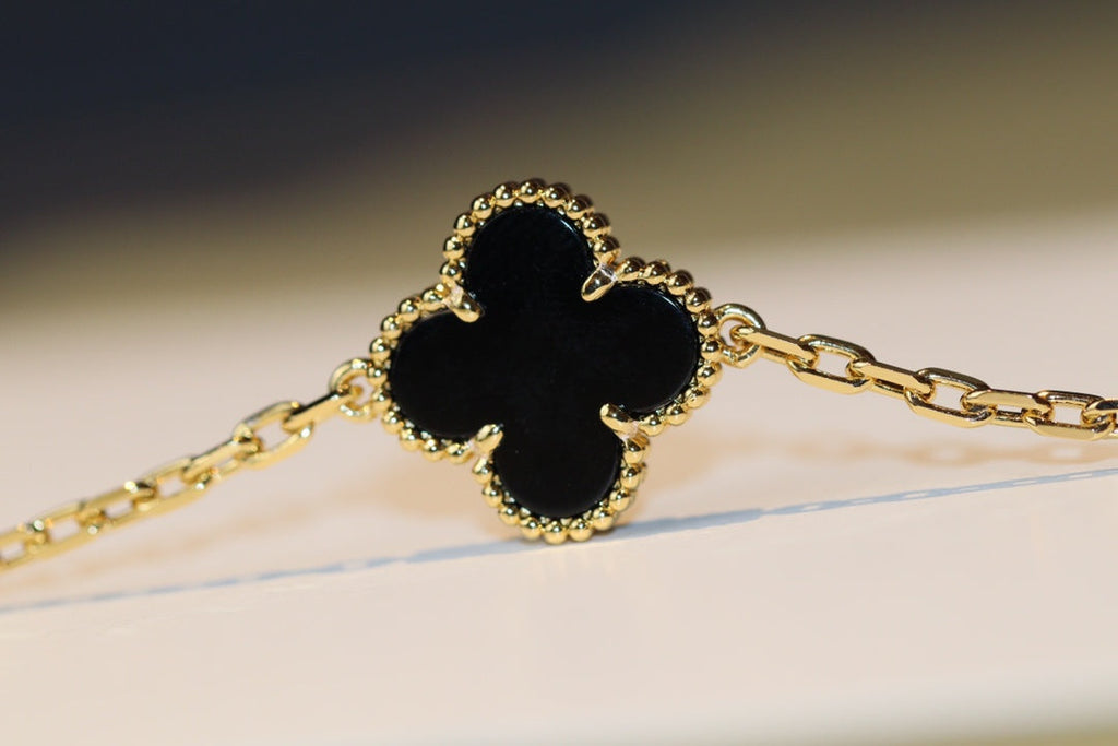 ??Loco?¡¥CLOVER 20 MOTIFS ONYX ROSE GOLD