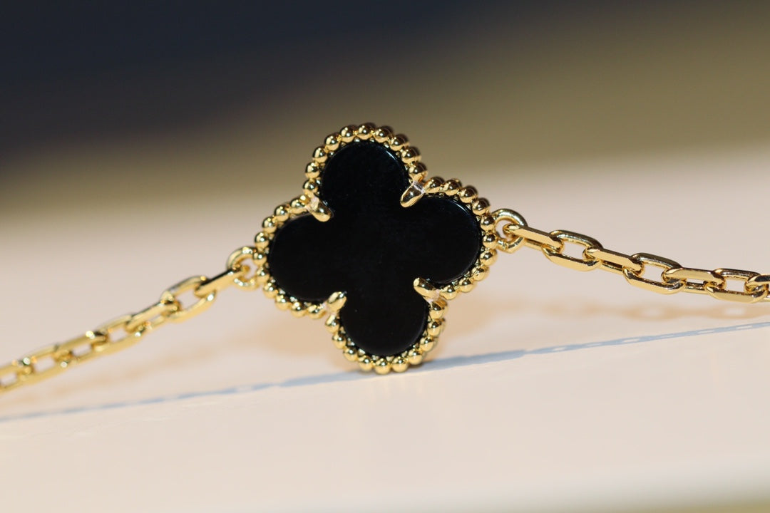 ??Loco?¡¥CLOVER 20 MOTIFS ONYX ROSE GOLD